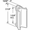 Prime-Line Spring-Loaded Sliding Keller Window Latch and Pull, Aluminum F 2572